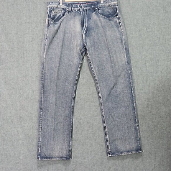 Linea Uomo Other - Linea Uomo Lu Mens Jeans 42 x 33L* Relaxed Straight Fit Denim